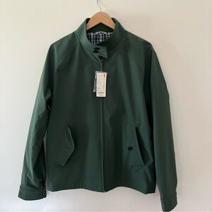 Men’s Harrington jacket, lightweight, large green